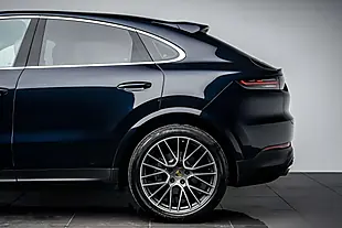 Used 2021 Porsche Cayenne S Coupe Blue - Interior and Exterior details 10