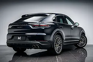 Used 2021 Porsche Cayenne S Coupe Blue - Interior and Exterior details 13