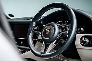 Used 2021 Porsche Cayenne S Coupe Blue - Interior and Exterior details 16