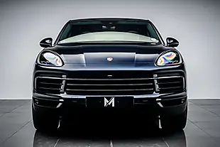 Used 2021 Porsche Cayenne S Coupe Blue - Interior and Exterior details 2