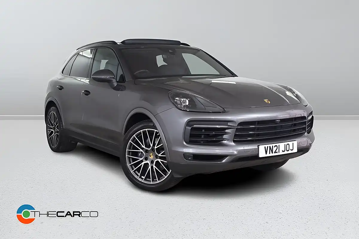 Used 2021 Porsche Cayenne Tiptronics Grey - Front View