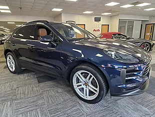 Used 2021 Porsche Macan Blue - Interior and Exterior details 2