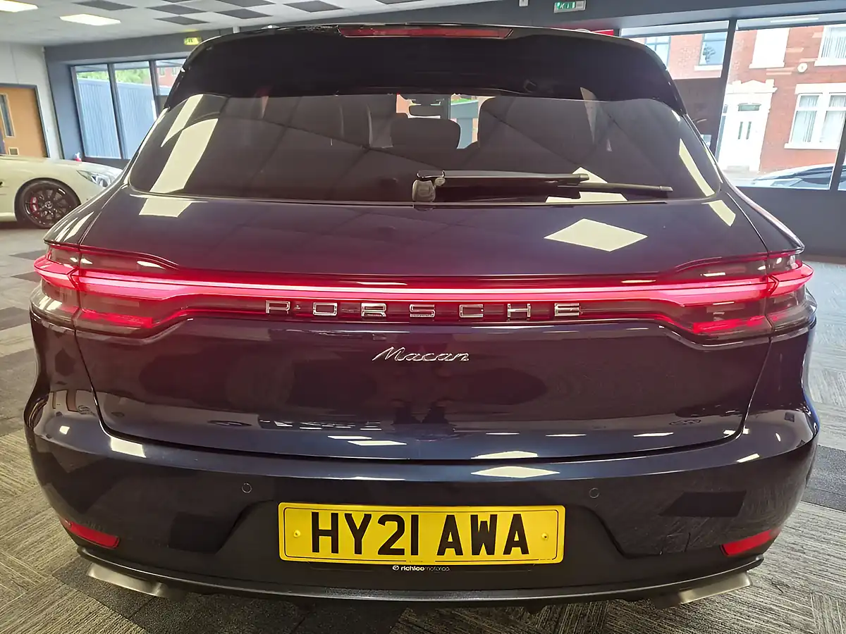 Used 2021 Porsche Macan Blue - Interior and Exterior details 9
