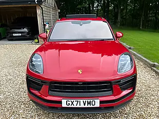 Used 2021 Porsche Macan S Carmine Red - Interior and Exterior details 11