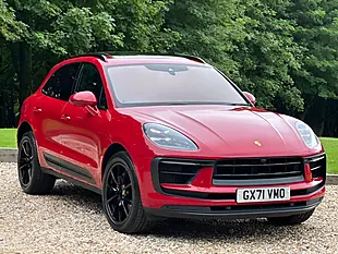 Used 2021 Porsche Macan S Carmine Red - Interior and Exterior details 12