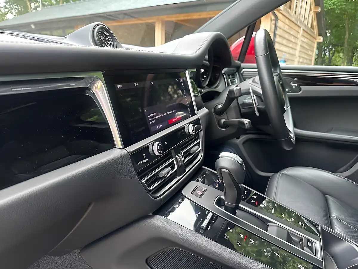 Used 2021 Porsche Macan S Carmine Red - Interior and Exterior details 2