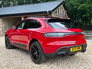 Used 2021 Porsche Macan S Carmine Red - Interior and Exterior details 9