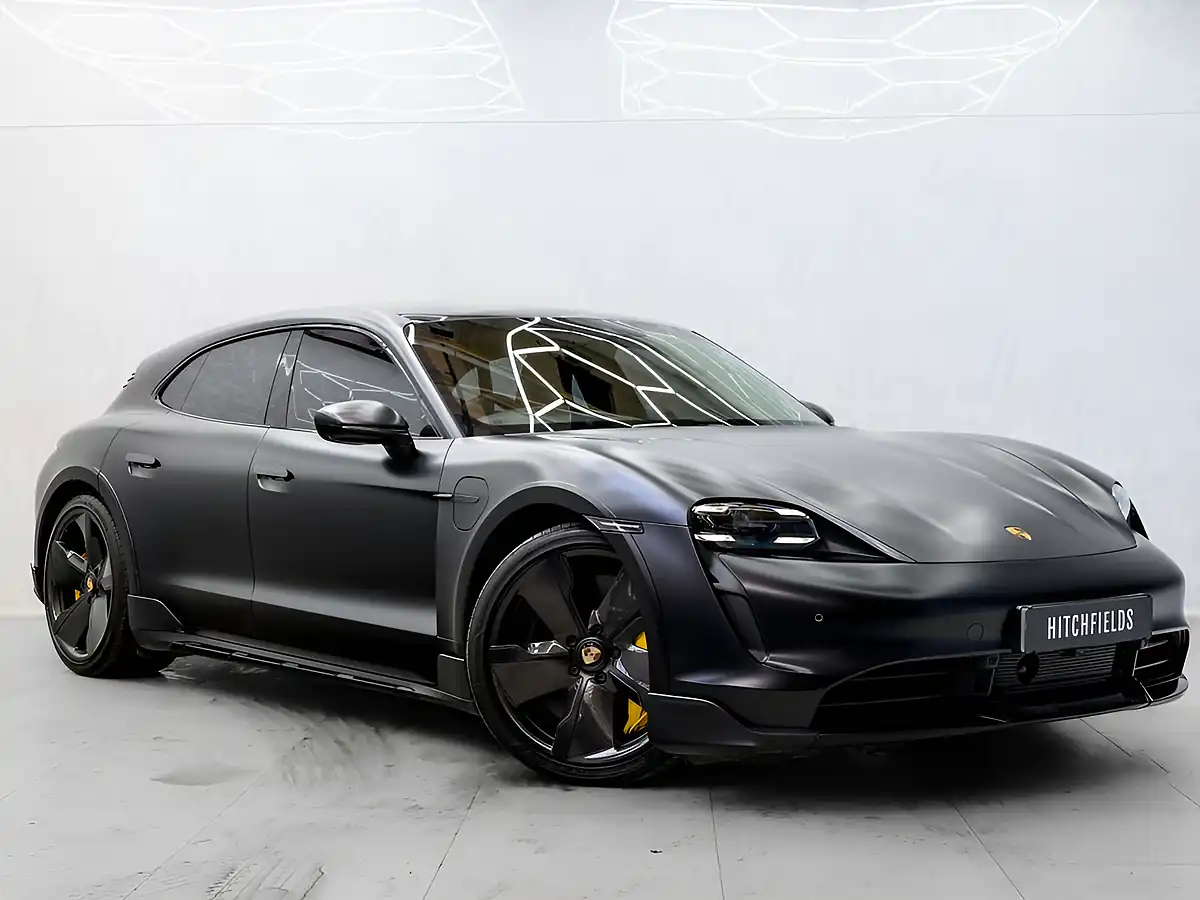 Used 2021 Porsche Taycan Cross Turismo Performance Plus Black - Front View