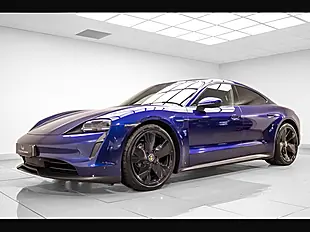 Used 2021 Porsche Taycan Performance Plus Blue - Interior and Exterior details 5