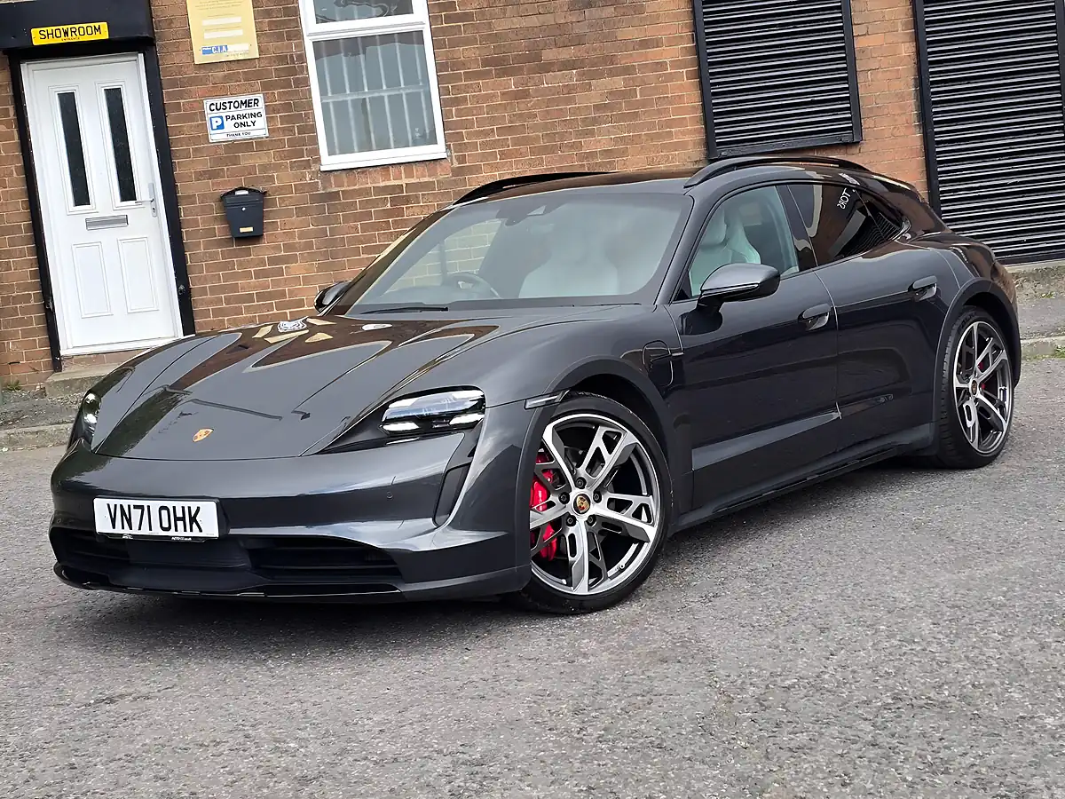 Used 2021 Porsche Taycan Performance Plus Cross Turismo Grey - Interior and Exterior details 7