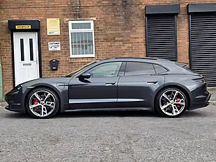 Used 2021 Porsche Taycan Performance Plus Cross Turismo Grey - Interior and Exterior details 8