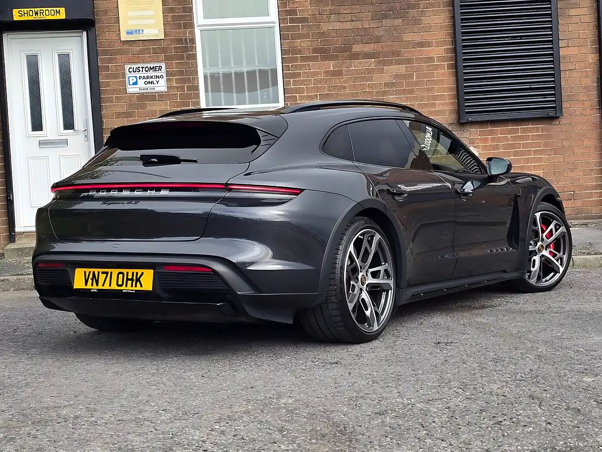 Used 2021 Porsche Taycan Performance Plus Cross Turismo Grey - Interior and Exterior details 9