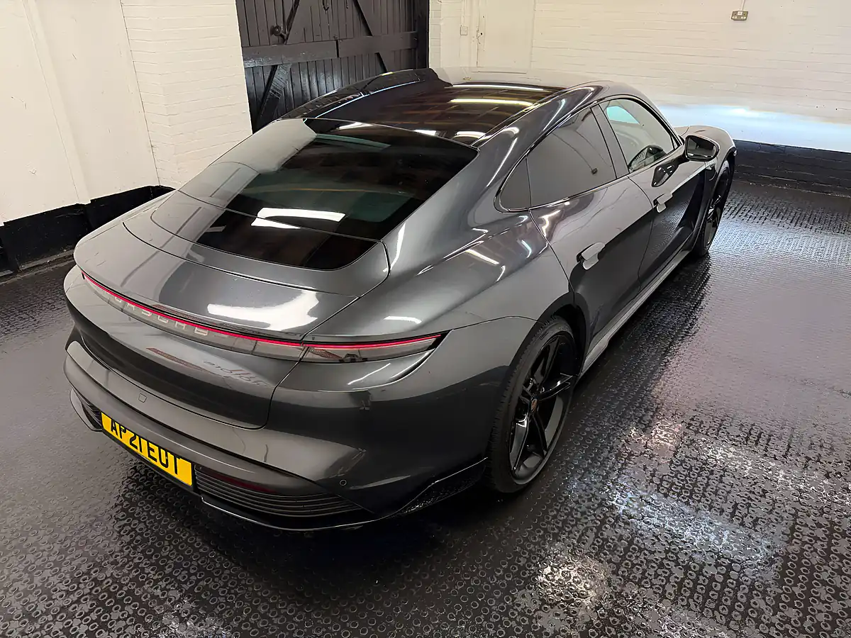 Used 2021 Porsche Taycan Performance Plus Grey - Interior and Exterior details 11