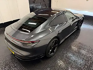 Used 2021 Porsche Taycan Performance Plus Grey - Interior and Exterior details 13