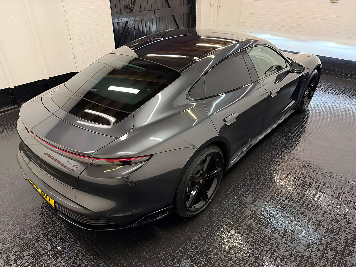 Used 2021 Porsche Taycan Performance Plus Grey - Interior and Exterior details 13