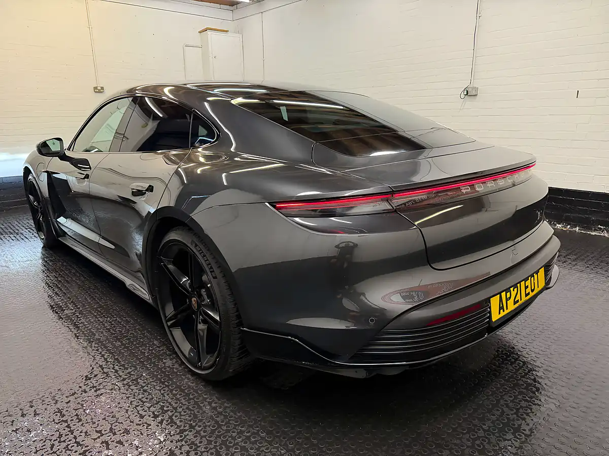 Used 2021 Porsche Taycan Performance Plus Grey - Interior and Exterior details 3
