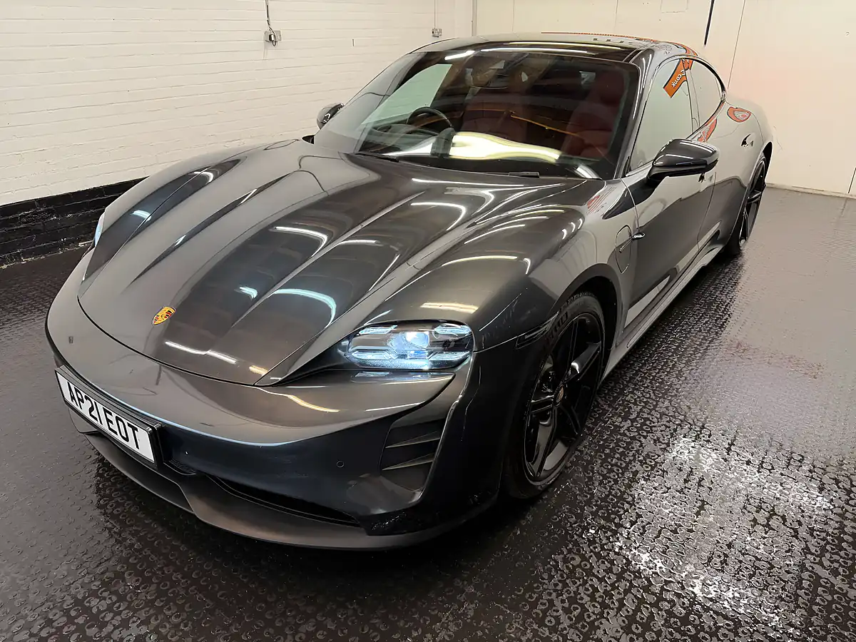 Used 2021 Porsche Taycan Performance Plus Grey - Interior and Exterior details 7