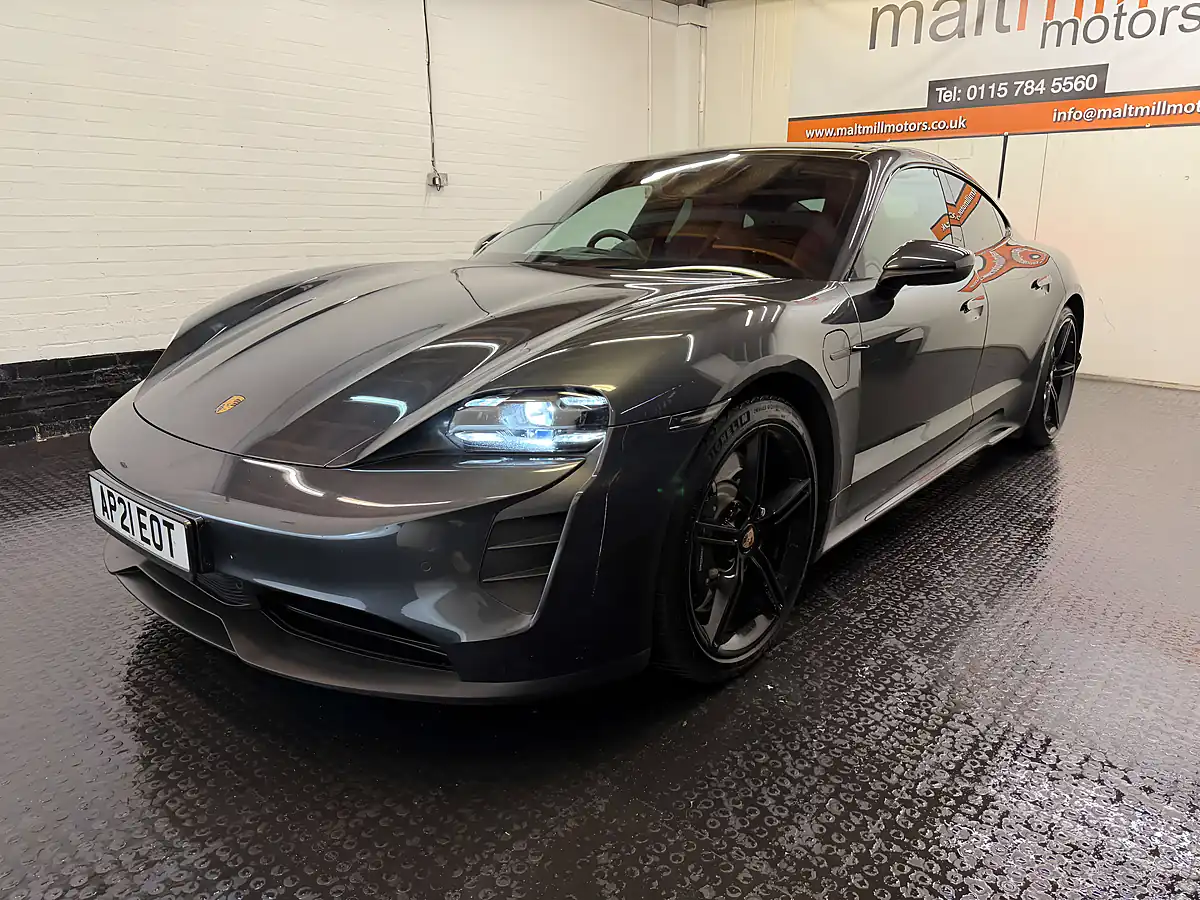 Used 2021 Porsche Taycan Performance Plus Grey - Interior and Exterior details 8