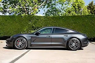 Used 2021 Porsche Taycan Performance Plus Volcano Grey - Interior and Exterior details 10