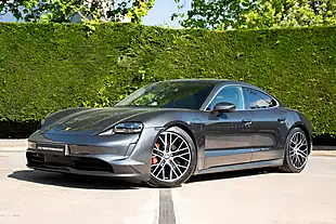 Used 2021 Porsche Taycan Performance Plus Volcano Grey - Interior and Exterior details 11