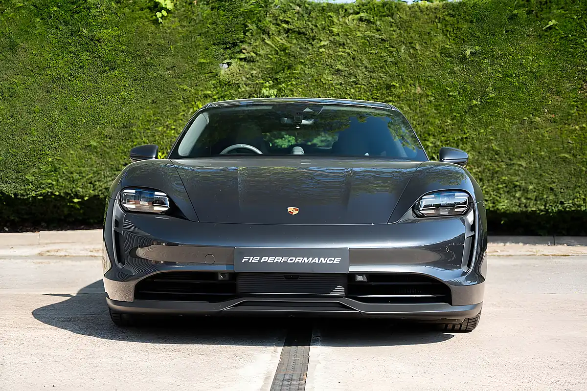 Used 2021 Porsche Taycan Performance Plus Volcano Grey - Interior and Exterior details 12
