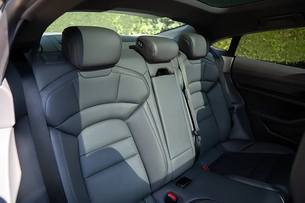 Used 2021 Porsche Taycan Performance Plus Volcano Grey - Interior and Exterior details 15