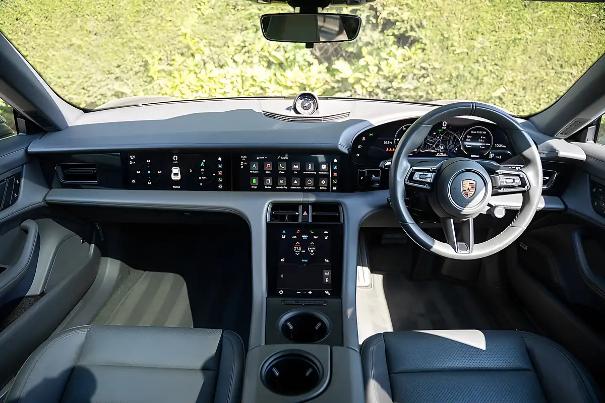 Used 2021 Porsche Taycan Performance Plus Volcano Grey - Interior and Exterior details 17