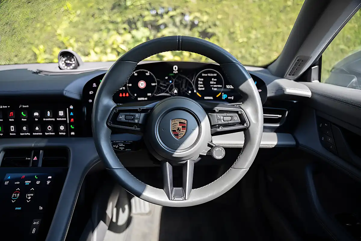 Used 2021 Porsche Taycan Performance Plus Volcano Grey - Interior and Exterior details 18