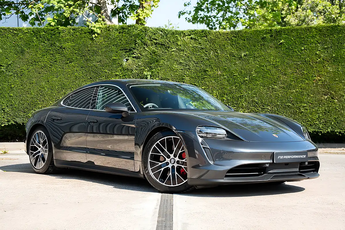 Used 2021 Porsche Taycan Performance Plus Volcano Grey - Interior and Exterior details 5