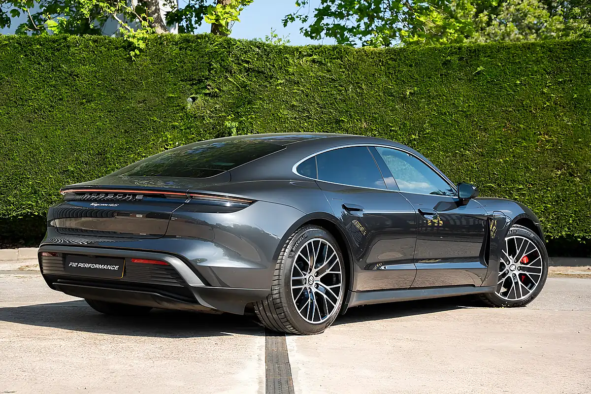 Used 2021 Porsche Taycan Performance Plus Volcano Grey - Interior and Exterior details 7