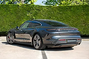 Used 2021 Porsche Taycan Performance Plus Volcano Grey - Interior and Exterior details 9