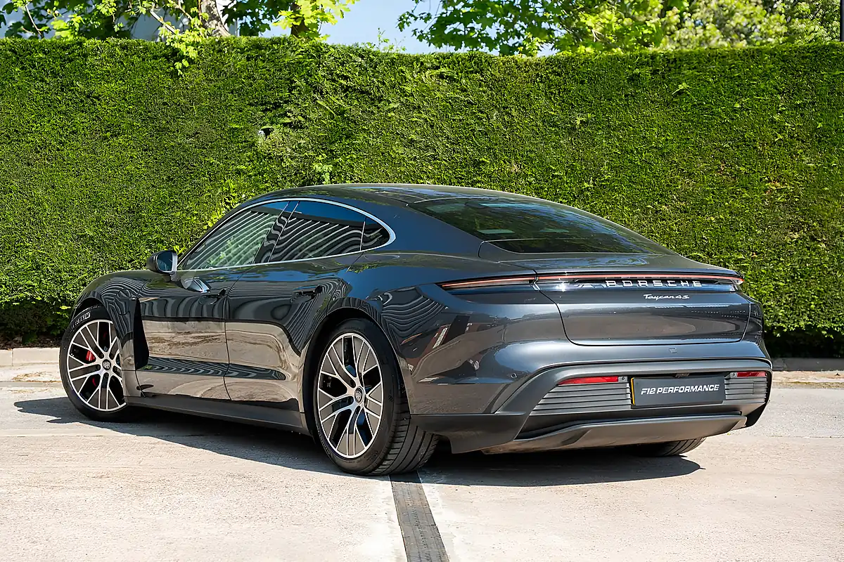 Used 2021 Porsche Taycan Performance Plus Volcano Grey - Interior and Exterior details 9