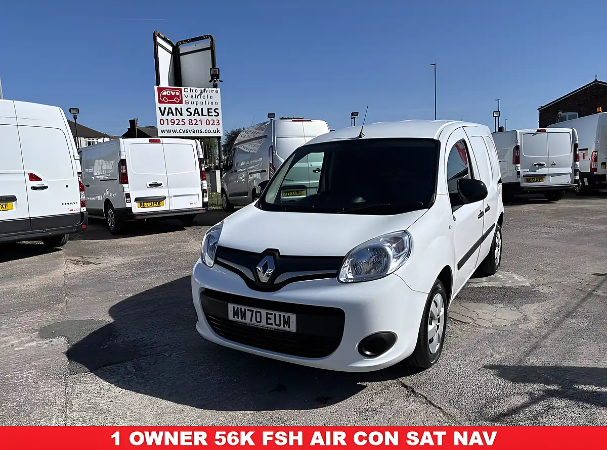 Used 2021 Renault Kangoo ML19 Business+ White - Front View