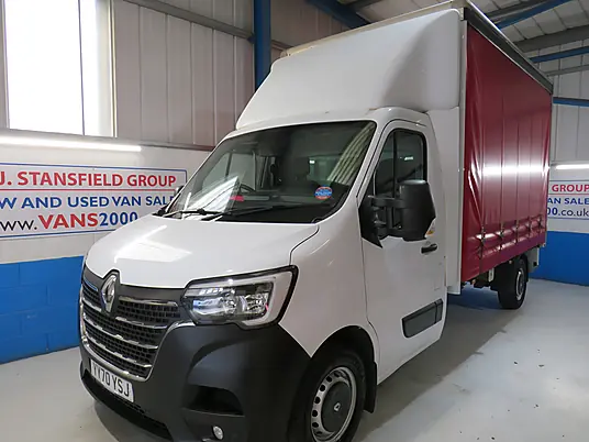 2021 Renault Master 35 Luton Curtainsider 143BHP