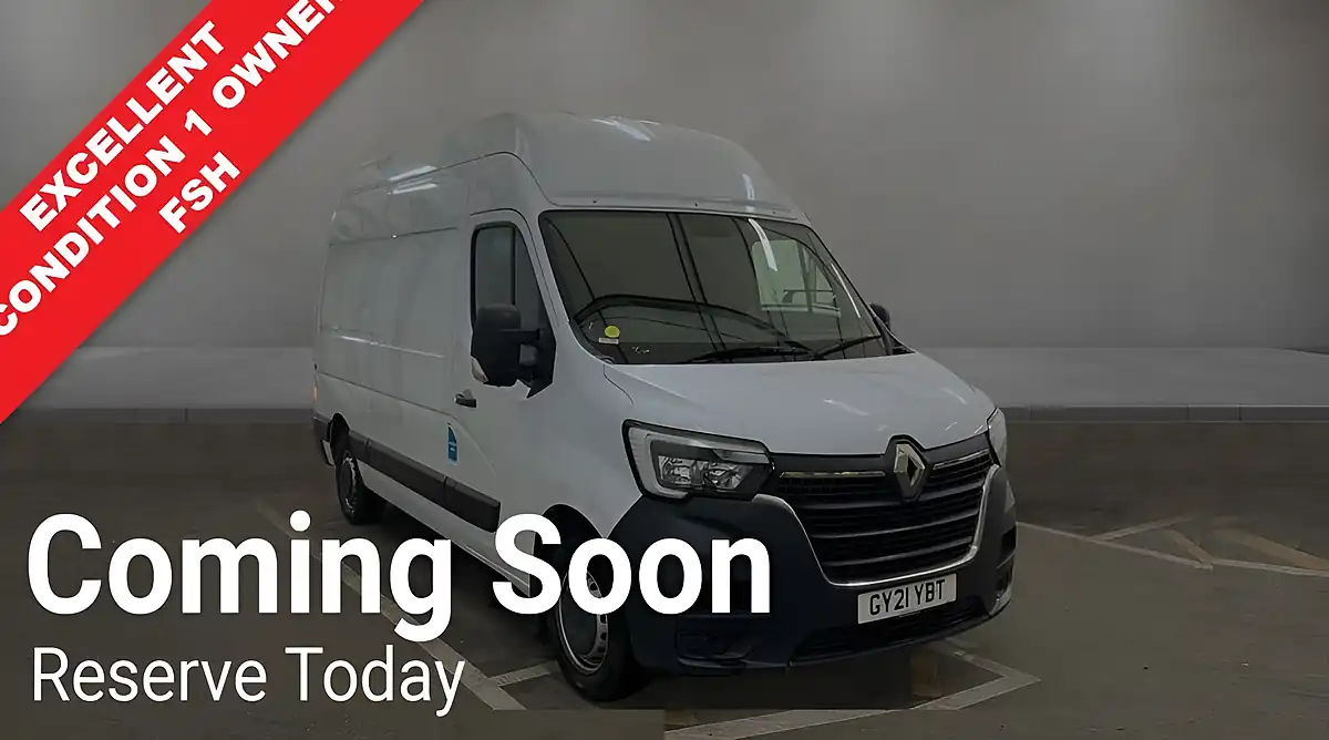 Used 2021 Renault Master Business White - Front View