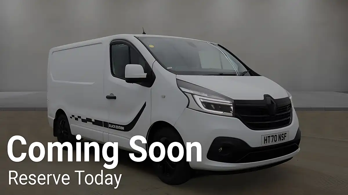 Used 2021 Renault Trafic Black Edition White - Front View