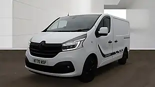 Used 2021 Renault Trafic Black Edition White - Interior and Exterior details 2