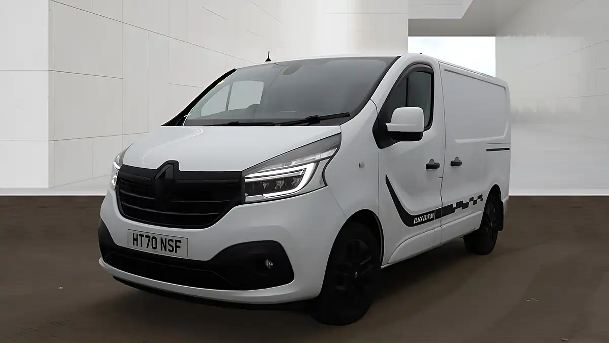 Used 2021 Renault Trafic Black Edition White - Interior and Exterior details 2
