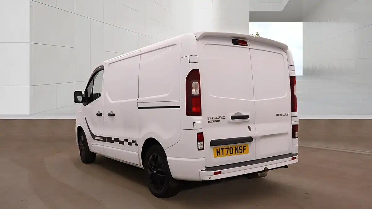 Used 2021 Renault Trafic Black Edition White - Interior and Exterior details 3