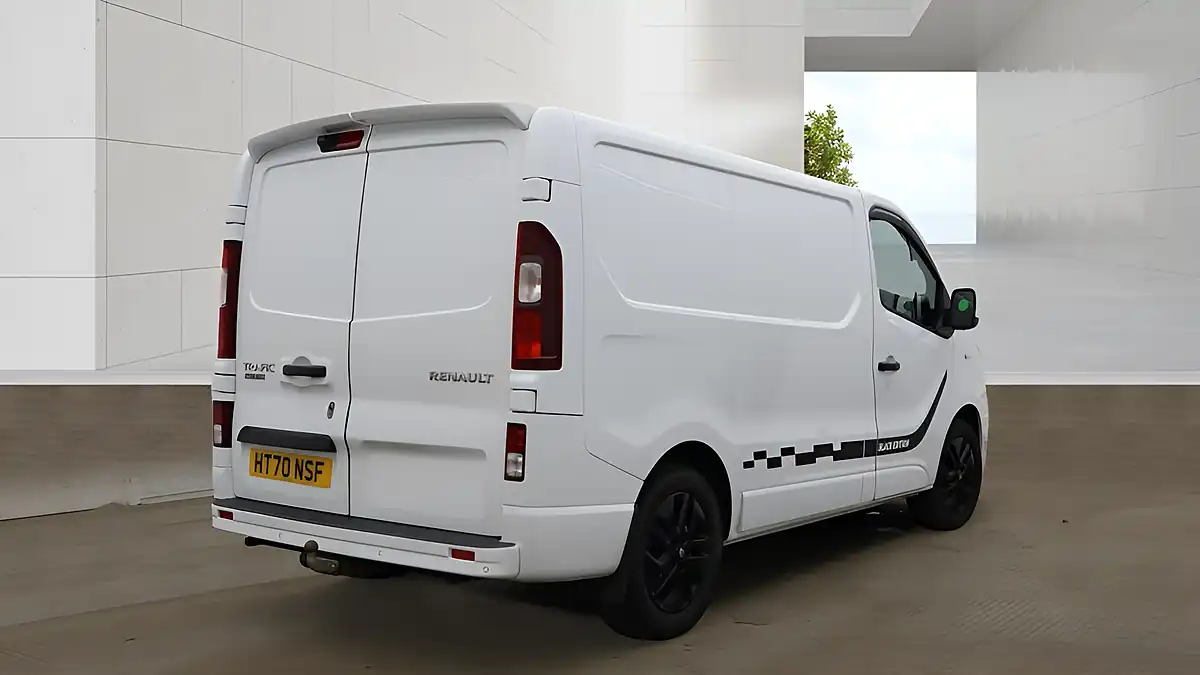 Used 2021 Renault Trafic Black Edition White - Interior and Exterior details 5