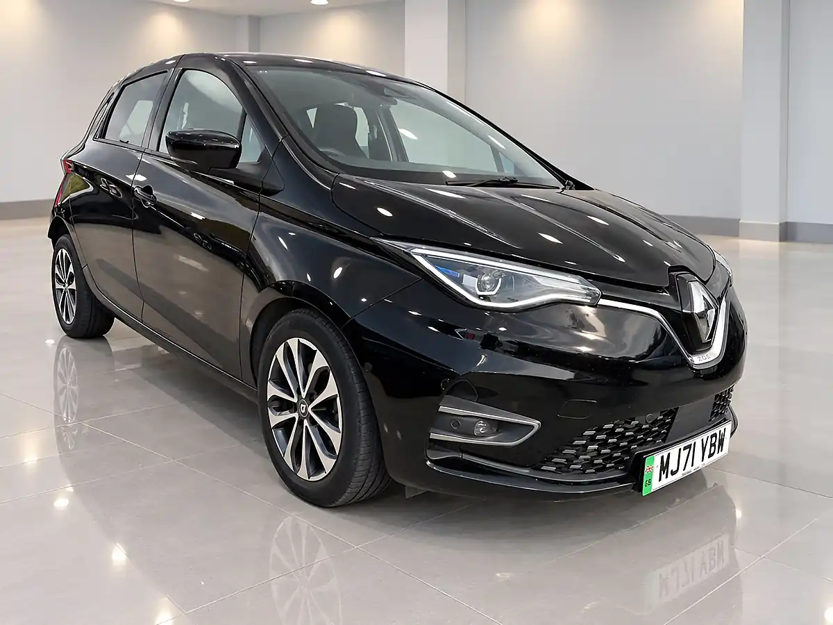 Used 2021 Renault Zoe GT Line Black - Front View