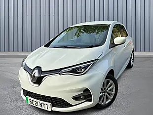 Used 2021 Renault Zoe Iconic White - Interior and Exterior details 3