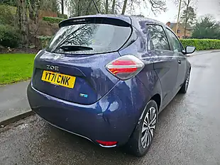 Used 2021 Renault Zoe Riviera Blue - Interior and Exterior details 8