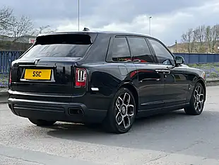 Used 2021 Rolls-Royce Cullinan Black Badge Black - Interior and Exterior details 11