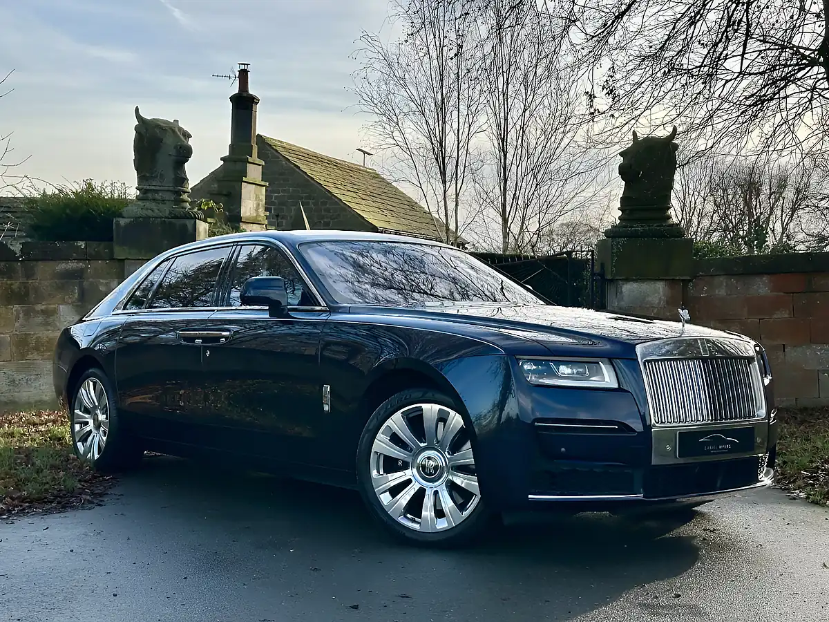 Used 2021 Rolls-Royce Ghost Extended Wheelbase Midnight Sapphire - Front View