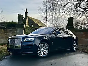 Used 2021 Rolls-Royce Ghost Extended Wheelbase Midnight Sapphire - Interior and Exterior details 6