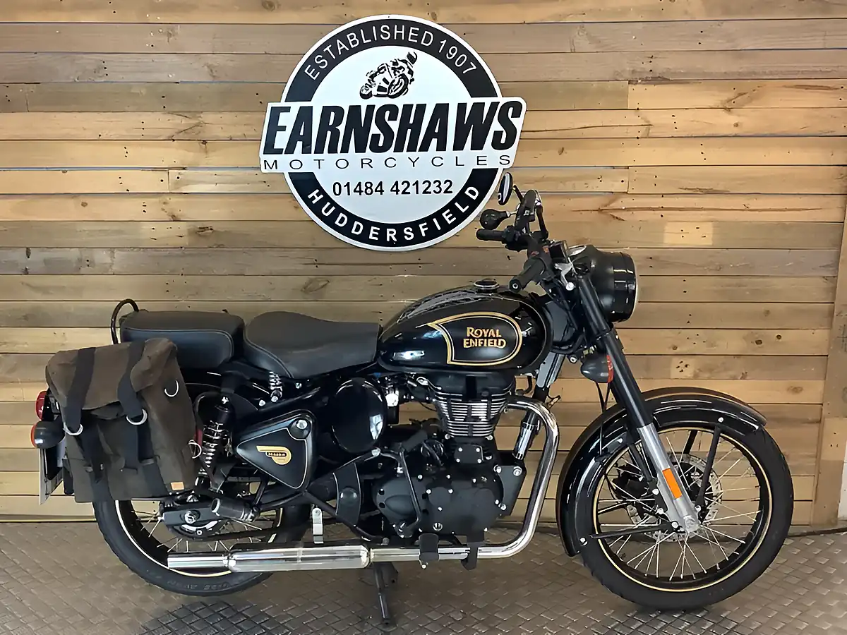 Used 2021 Royal Enfield Bullet Classic Black - Front View