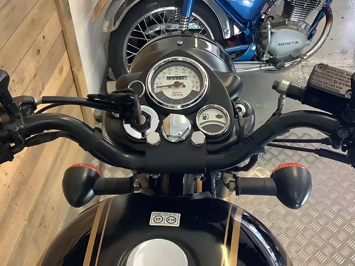 Used 2021 Royal Enfield Bullet Classic Black - Interior and Exterior details 14