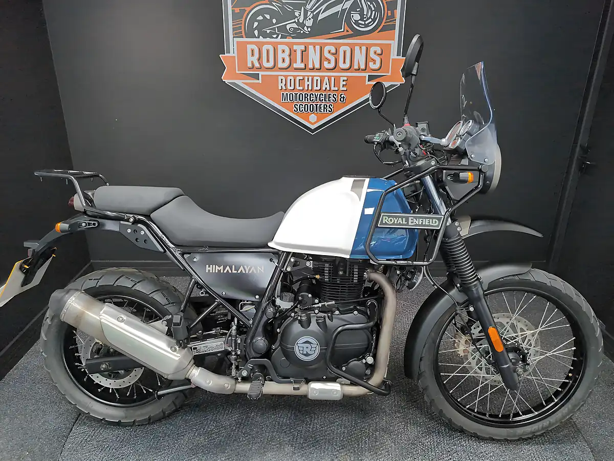 Used 2021 Royal Enfield Himalayan 20 Lake Blue - Interior and Exterior details 3