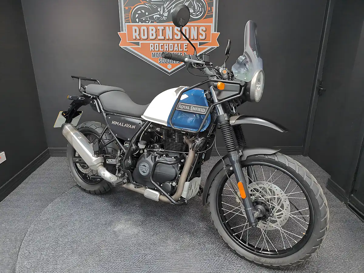 Used 2021 Royal Enfield Himalayan 20 Lake Blue - Interior and Exterior details 4